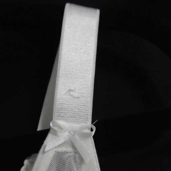 DEESSE LINGERIE | 40 DDD / E | Elegant White Lace Bra | *Padding Not Included - Picture 16 of 16
